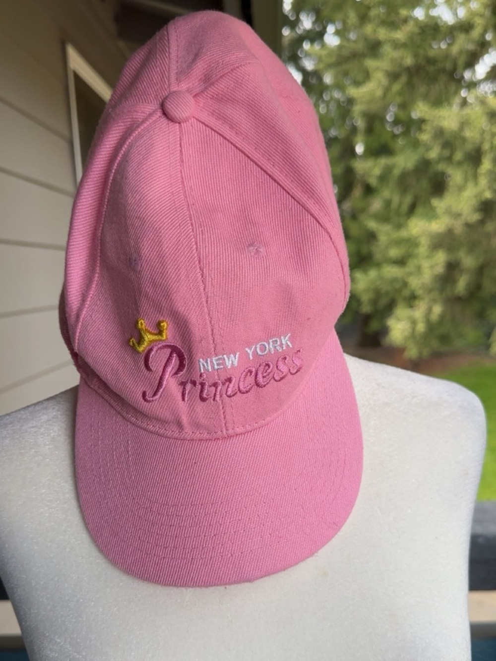 NYC pink hats New York princess hat Vintage NYC 1664